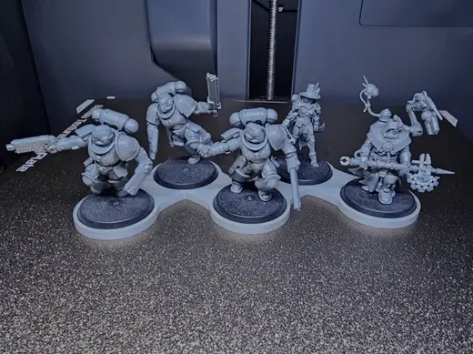 Warhammer 40k Squad movement tray 5x32mm