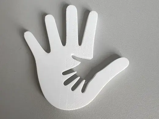 mothers day Big hand in small hand
