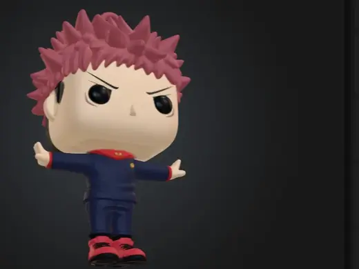 Yuji Itadori Miniature | 70 mm Anime Figure
