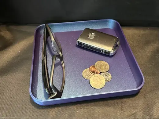 Large Simple Key & Coin Trinket Tray