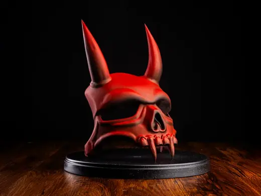 Devil Mask of Spook Show from The Brood