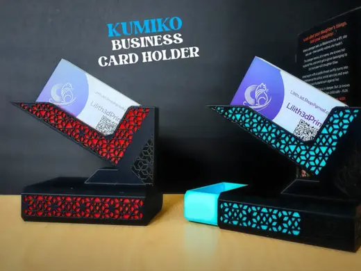 Kumiko Business Card Holder