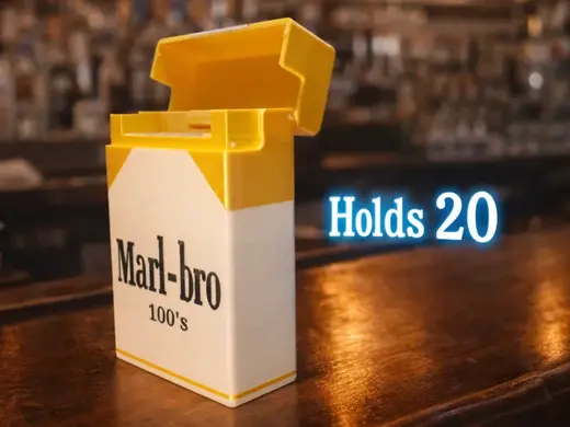 Flip Top Cigarette Box (Marl-bro 100's)