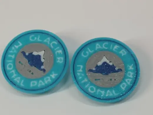 Glacier National Park Crock Charm