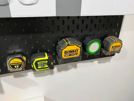 Skadis Measure Tape Holder