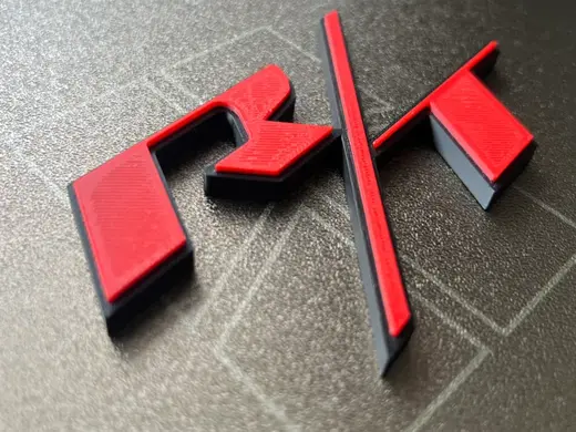 Custom R/T Style Sport Emblem - MultiColor (AMS)