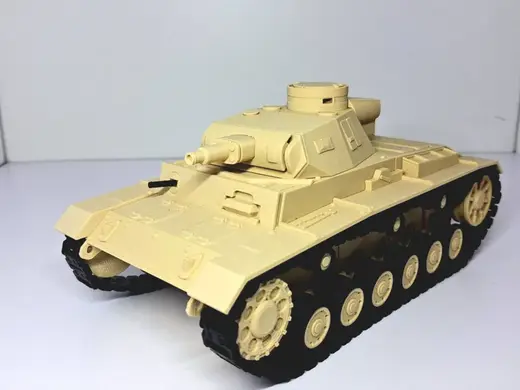 PANZER III 1:35 SCALE - FULLY 3D PRINTABLE MODEL