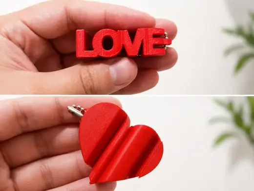 Chaveiro Coração Love
