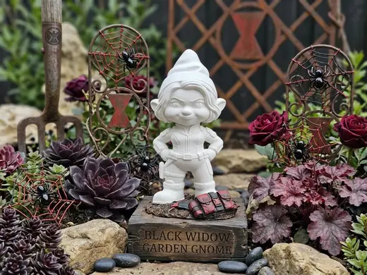 Black Widow -Garden Gnome