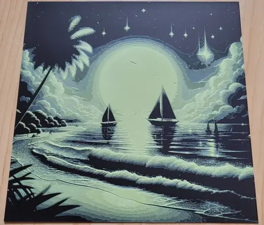 Sunset - Glow in the dark - Hueforge