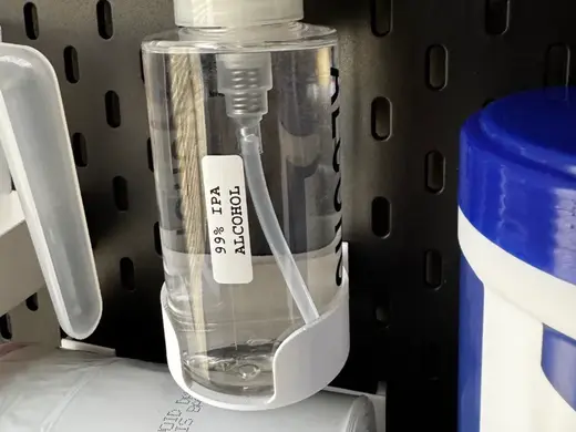 Alcohol Bottle Push-Down Pump Dispenser for SKADIS