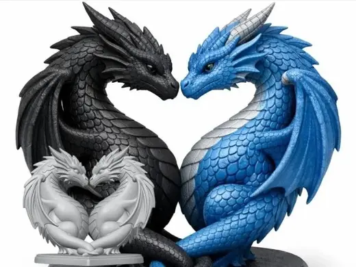 DRAGÓN CORAZÓN , BESO