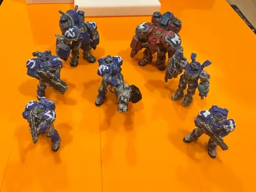 StarCraft II - Terran Marine Squad V2