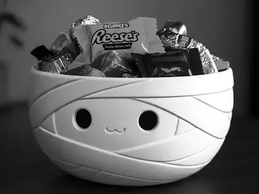 Mummy Candy Bowl(Q_Craft)