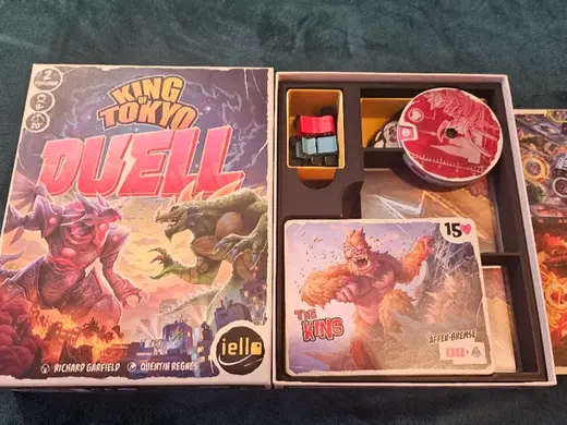 King of Tokyo Duel Insert *sleeved*