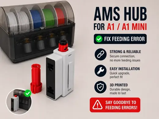 AMS Hub for A1/A1 mini - Fix feeding error