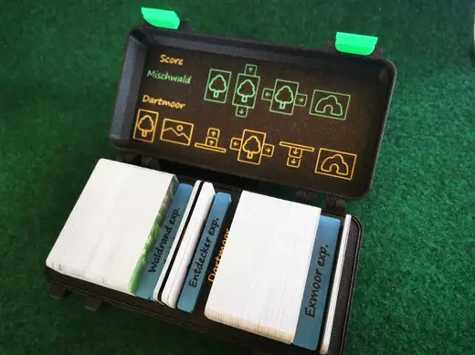 Forest Shuffle & Dartmoor box (All text editable)