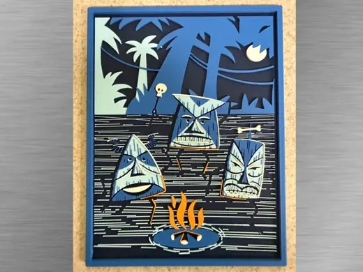 Tiki Art-The Natives are Restless