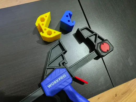 Pac-clamp 90° adapter for Workpro heavy duty clamp