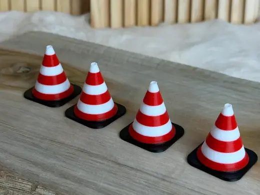 Mini Traffic Cones – Elf on the Shelf Accessories