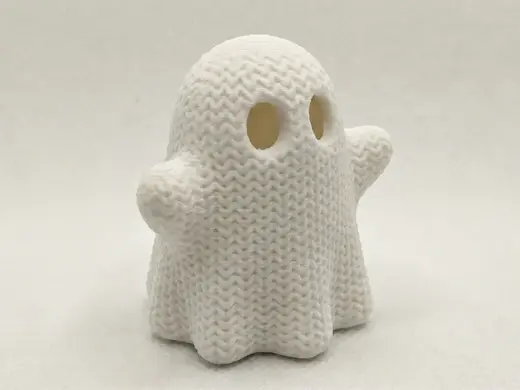 Knitted Ghost – Cute 3D Printed Spooky Decor