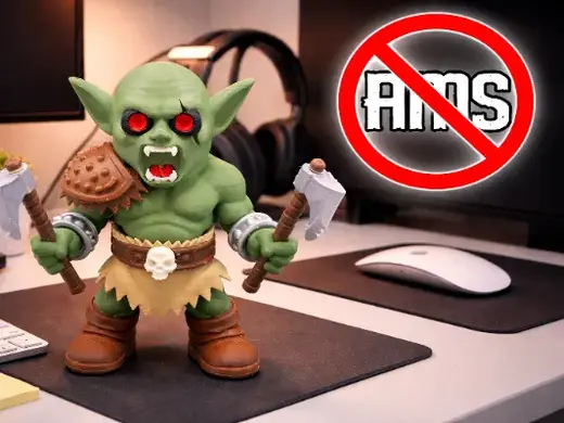 Goblin Barbarian, No AMS, Multi-Part, Multi-Color