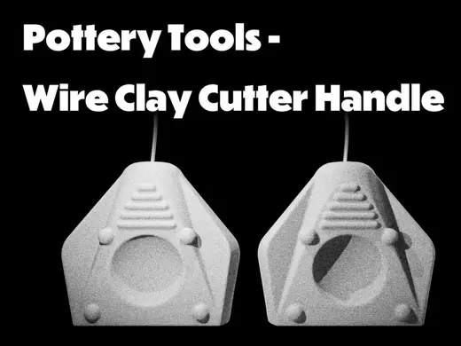Pottery Tools - Wire Clay Cutter Handle