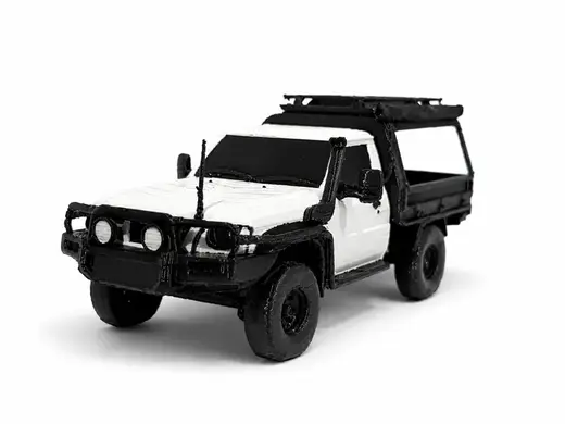 Nissan GU Patrol 3D Car Model