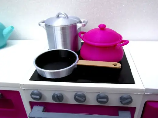 Accesorios para Cocina para muñecas 1:6