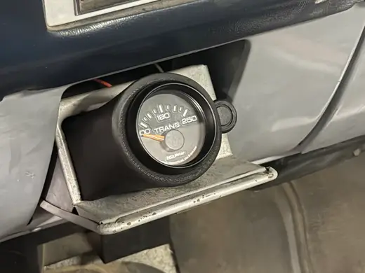 Square Body Chevy Ash Tray Gauge Holder