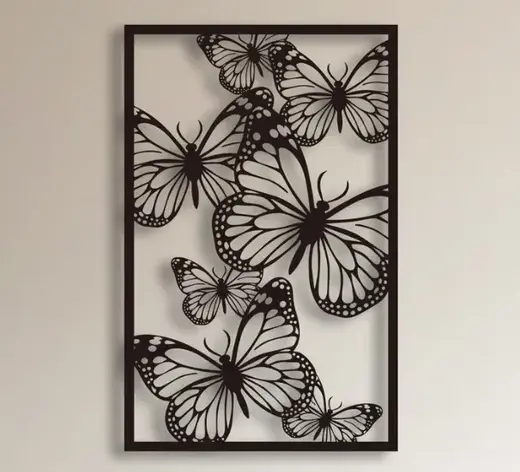 Butterfly wall art