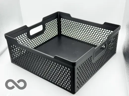 230x230mm Square Stacking basket with Handles