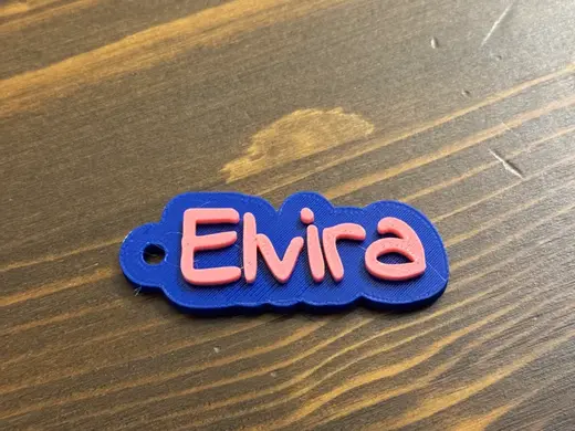 Keychain Elvira - Portachiavi Elvira