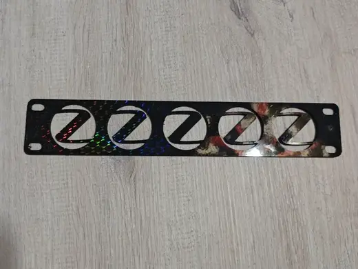 10 inch rack vent panel 1u 11