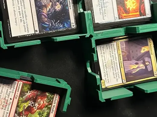 Modular card sorting tray