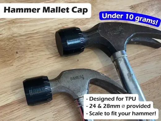 Hammer Mallet Cap (TPU)