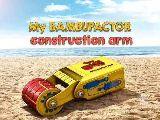 Mon Bras de Chantier BAMBUPACTOR avec BAMBUPILLAR