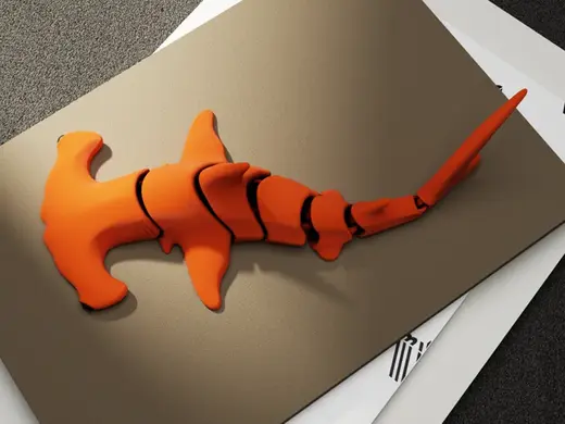 Articulated Hammerhead Shark