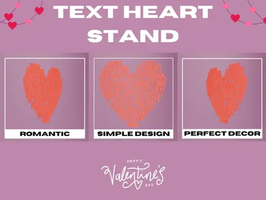 I Love You Heart Decoration