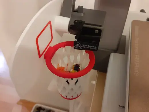 Basketball poop bin for A1 series