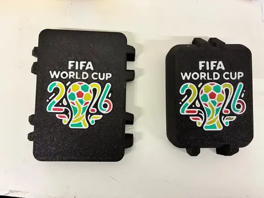 Caixa porta figurinhas da Copa FIFA 2026-Color