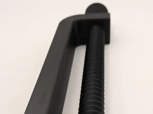 5 Inch Large C-Clamp, Kurled knob