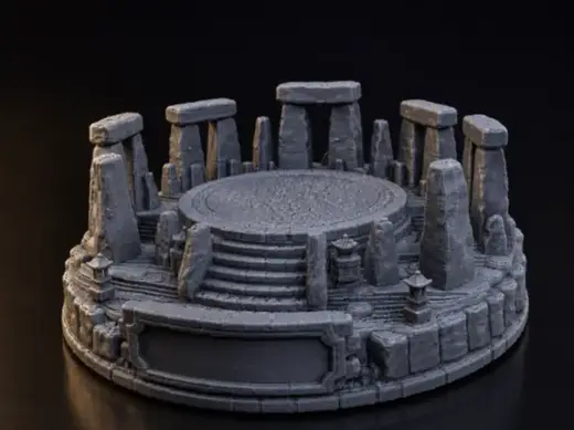 Ancient Stone Circle Display Base