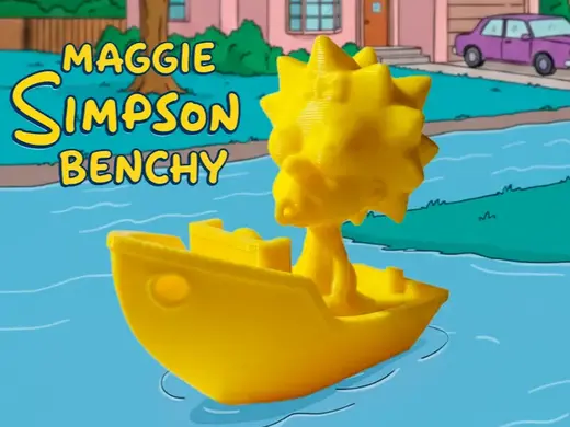 Maggie Simpson Benchy