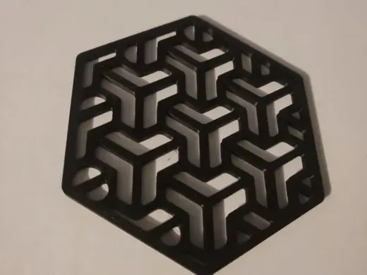 Christmas tree pendant / Cup coaster