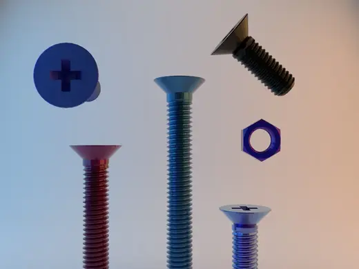M6 SUPER SCREW with nut and perfect fit