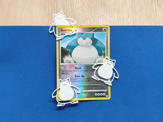 Snorlax paperclip (1) - Pokemon