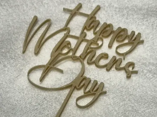 Happy Mother's Day Cake Topper