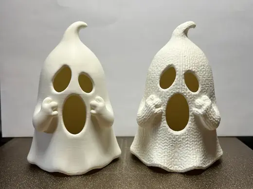 Scared Ghost – Halloween decoration Teelicht