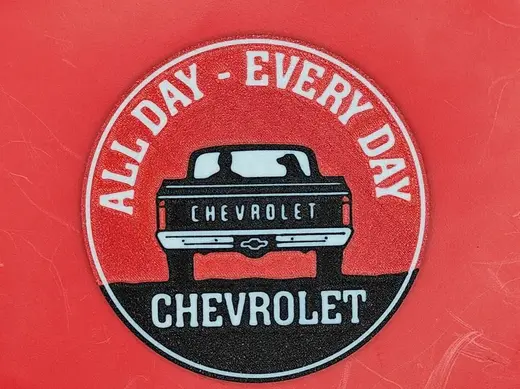 Chevrolet All Day Every Day Coaster